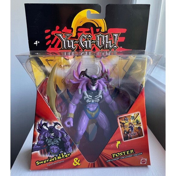 YuGiOh Swordstalker 6" Action Figure with Poster, RARE NIB 2002 Collectible - Picture 6 of 8